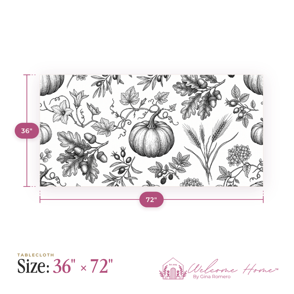 Thanksgiving 2026 Tablecloth
