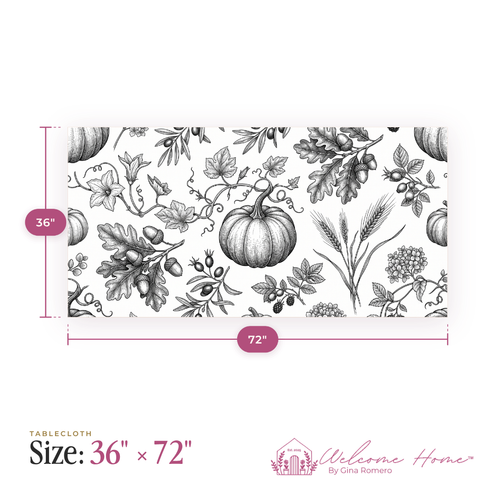 Thanksgiving 2026 Tablecloth