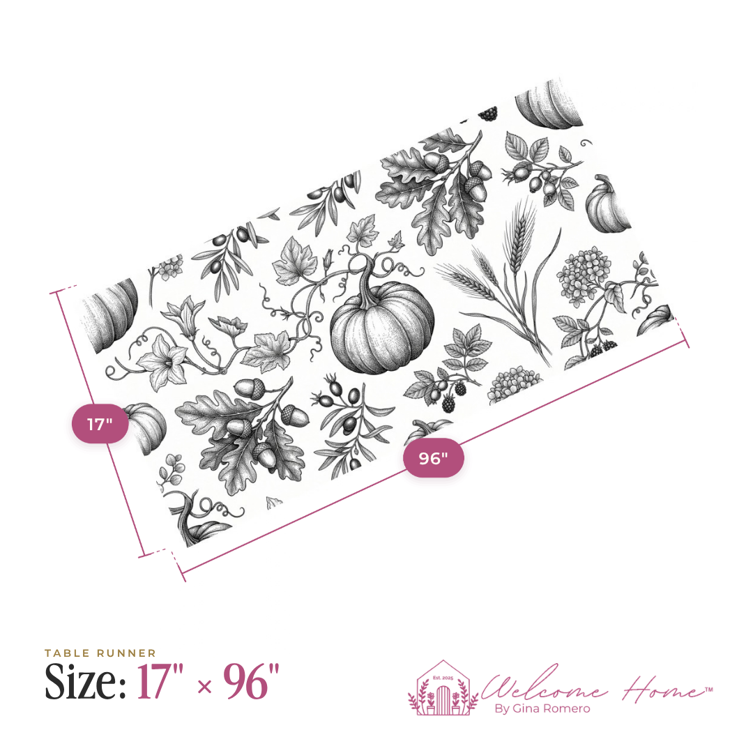 Thanksgiving 2026 Table Runner