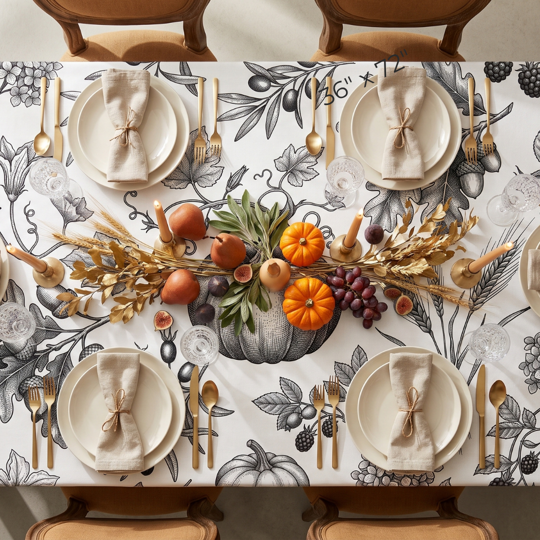 Thanksgiving 2026 Tablecloth